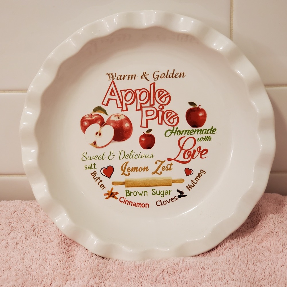 APPLE PIE PIE PLATE